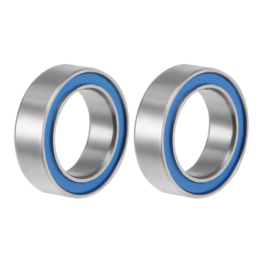 uxcell Uxcell Ball Bearing Double Sealed ABEC-3 Bearings Blue Cover