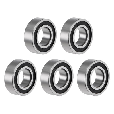 Harfington Uxcell Deep Groove Ball Bearing Double Sealed ABEC-3 Bearings