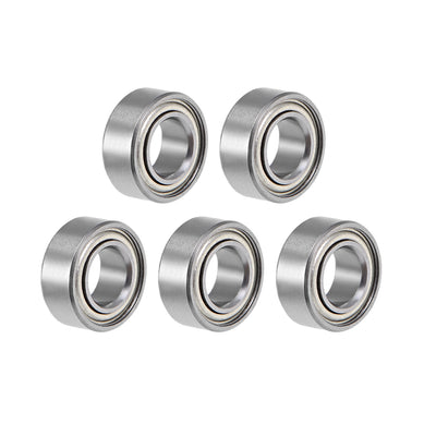 Harfington Uxcell Deep Groove Ball Bearings Metric Double Shielded Chrome Steel P6 Z1