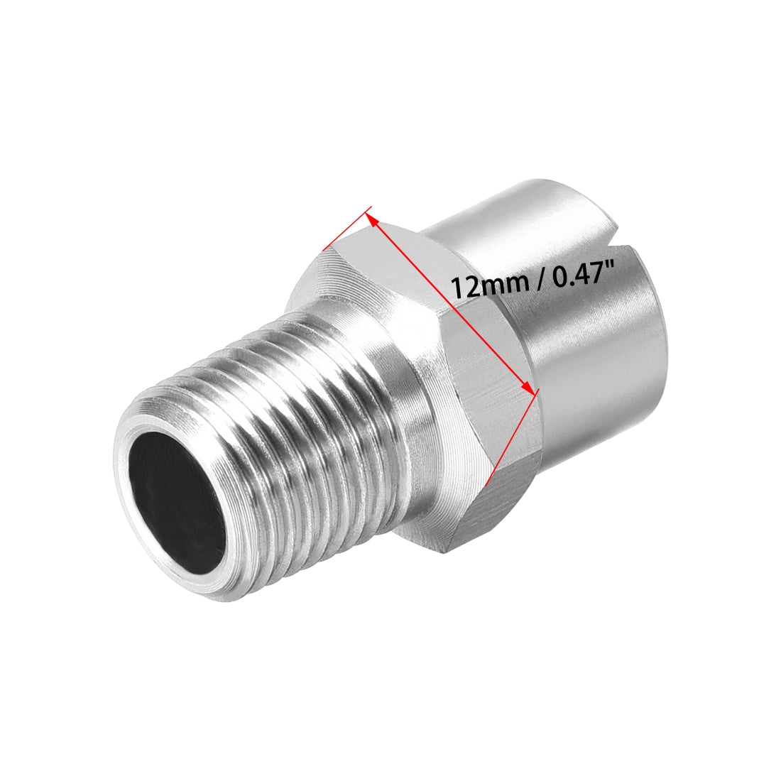 Harfington Flat Fan Spray Tip -  Male Thread 304 Stainless Steel Nozzle Orifice Diameter