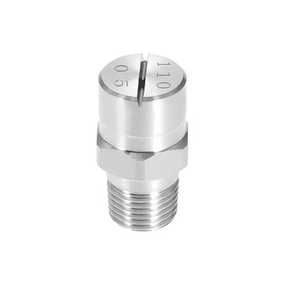 Harfington Flat Fan Spray Tip -  Male Thread 304 Stainless Steel Nozzle Orifice Diameter