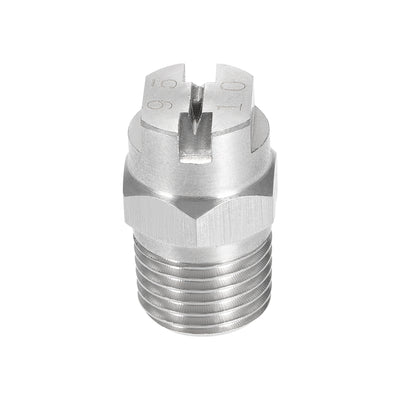 Harfington Flat Fan Spray Tip - Male Thread 304 Stainless Steel Nozzle Degree Orifice