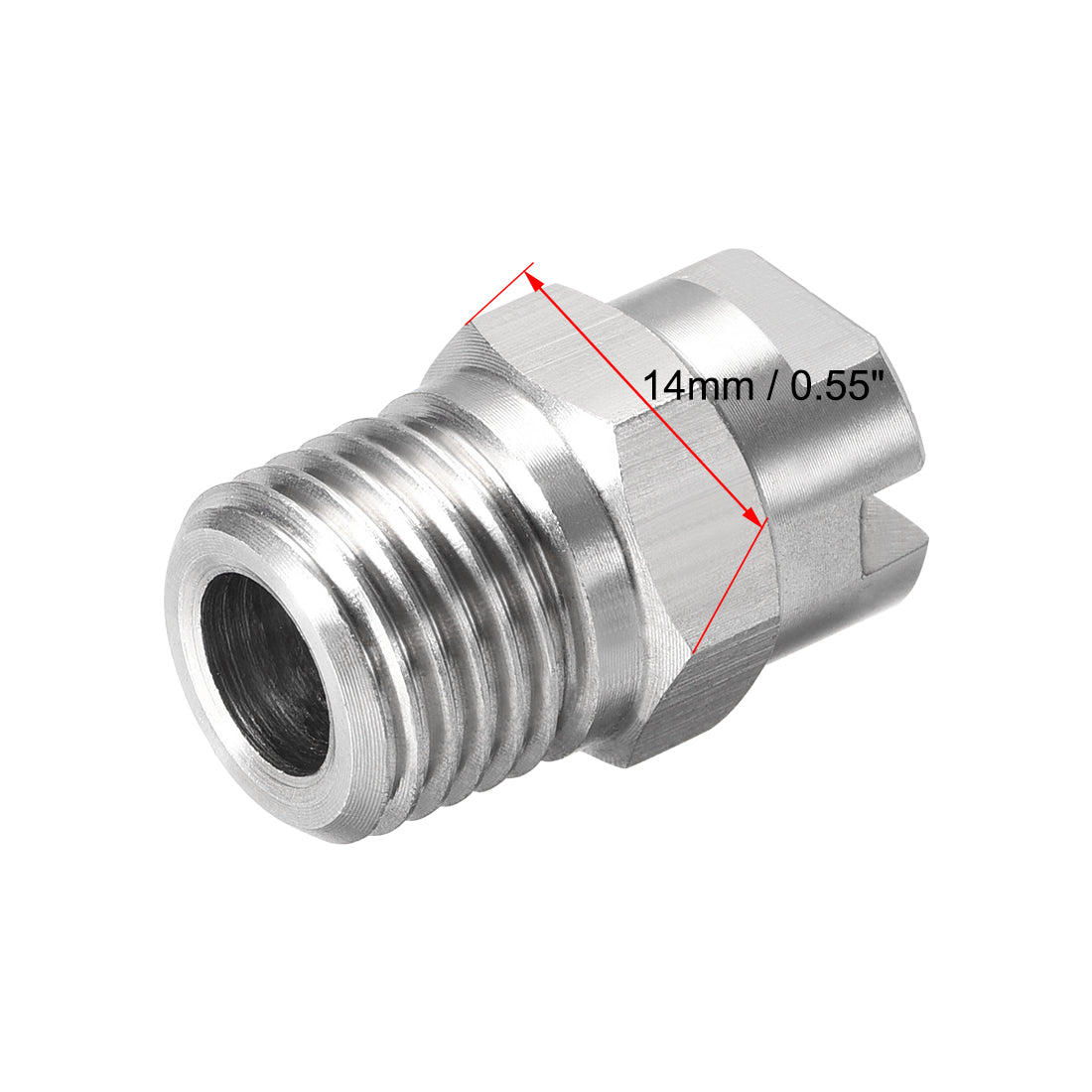 Harfington Flat Fan Spray Tip -  Male Thread 304 Stainless Steel Nozzle