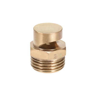 Harfington Uxcell Floodjet  Tip - 1/2BSPT Brass 170 Degree Wide Angle Flat Fan Nozzle - 2 Pcs