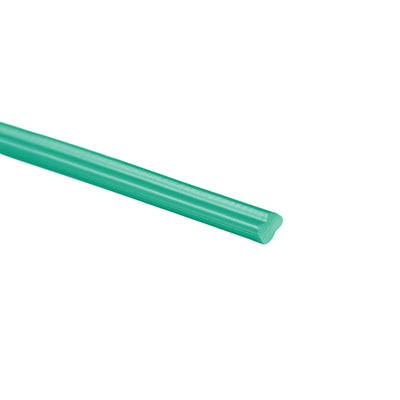 Harfington Uxcell PP Plastic Welding Rods,5mm Wide,2.5mm Thick,0.8 Meter,Welding Sticks,Polypropylene Welding Rod,for Plastic Welder Gun/Hot Air Gun,Green,6pcs