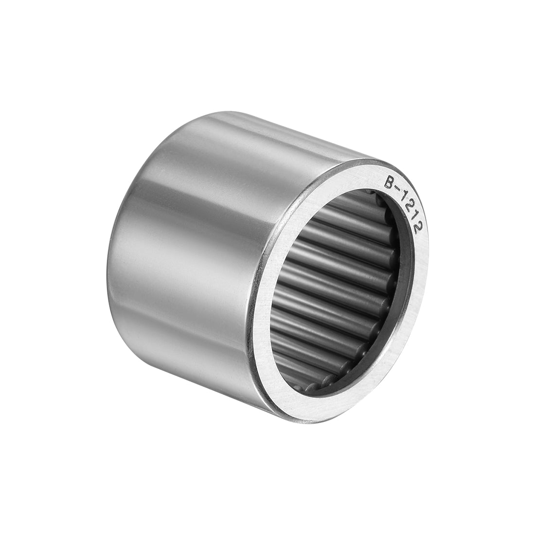 uxcell Uxcell Needle Roller Bearings Open End Full Complement Drawn Cup, Inch