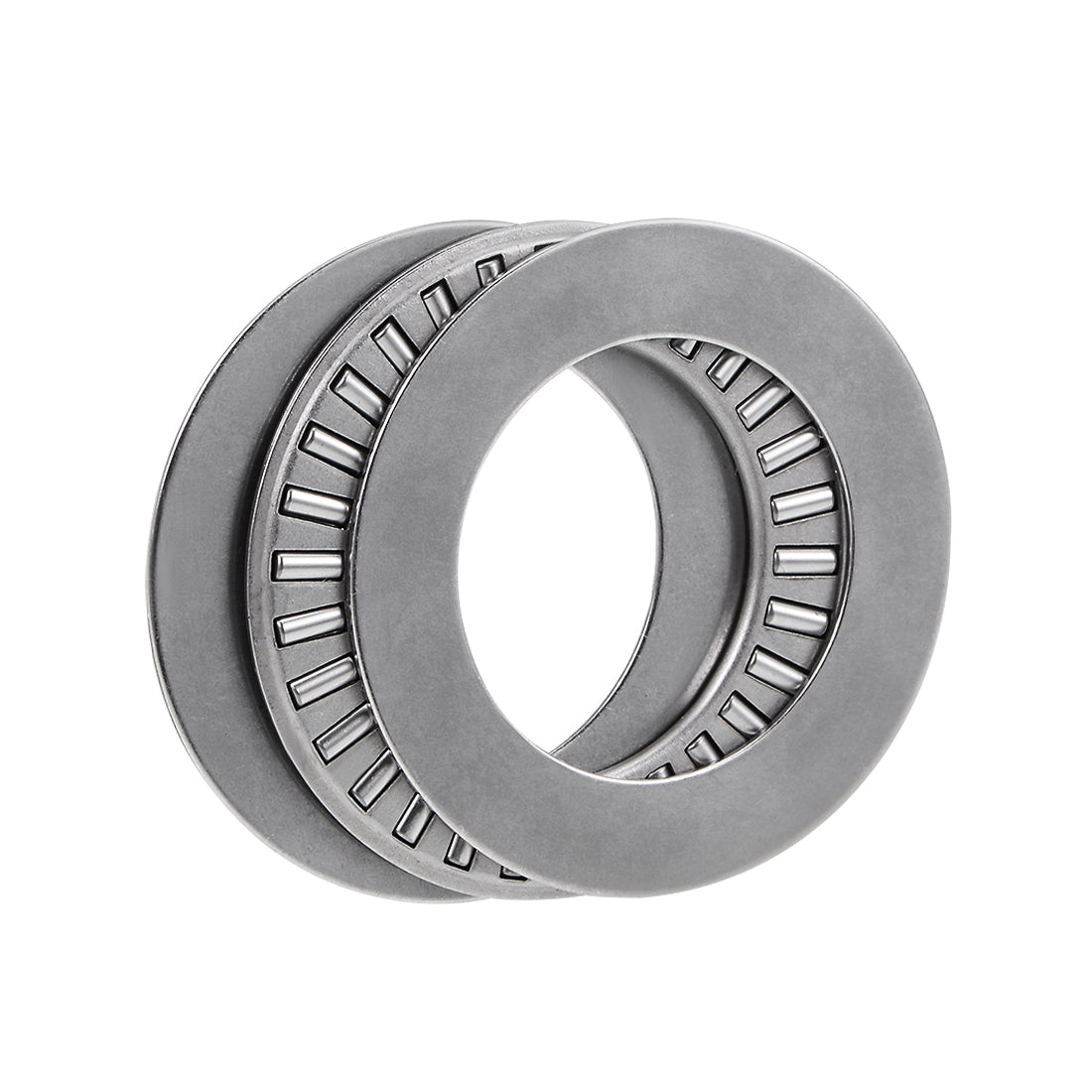 uxcell Uxcell Thrust Needle Roller Bearings with Washers 5/64" Thick Chrome Steel