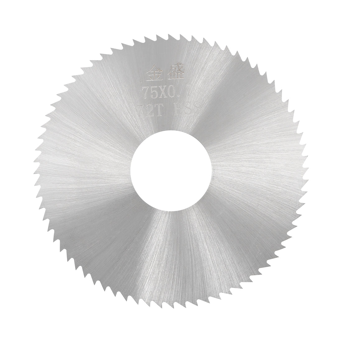 Uxcell Uxcell Circular Saw Blades 60x16x0.4mm 72 Teeth HSS Disc Cutting Blade for Wood Metal