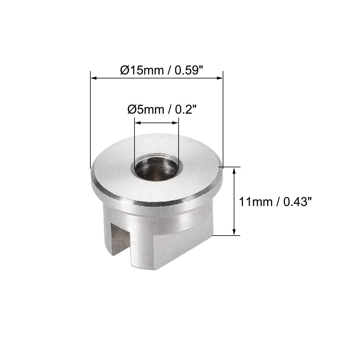 uxcell Uxcell 2 Stk. Flachstrahldüse Sprühgerät Düse Sprühdüse Edelstahl 95 Grad 1,1mm Öffnung Dmr.