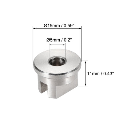 Harfington Uxcell 2 Stk. Flachstrahldüse Sprühgerät Düse Sprühdüse Edelstahl 95 Grad 1,1mm Öffnung Dmr.