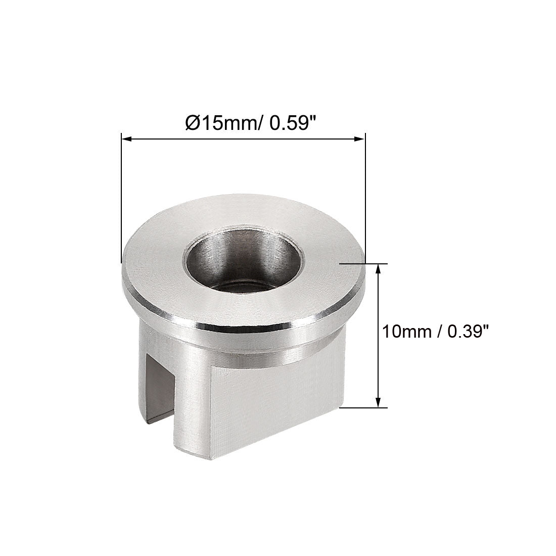 uxcell Uxcell Flat Fan Spray Tip, 65 Degree Stainless Steel Nozzle, 2 Pcs (1.8mm Orifice Diameter)