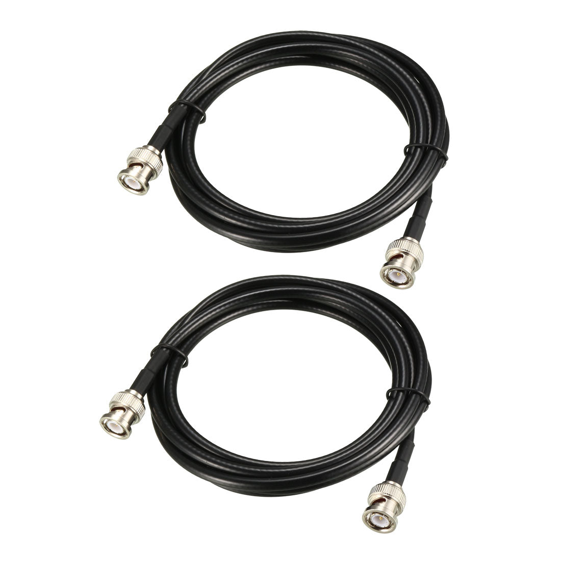 uxcell Uxcell RG58 Coaxial Cable with BNC Male to BNC Male Connectors 50 Ohm 2pcs