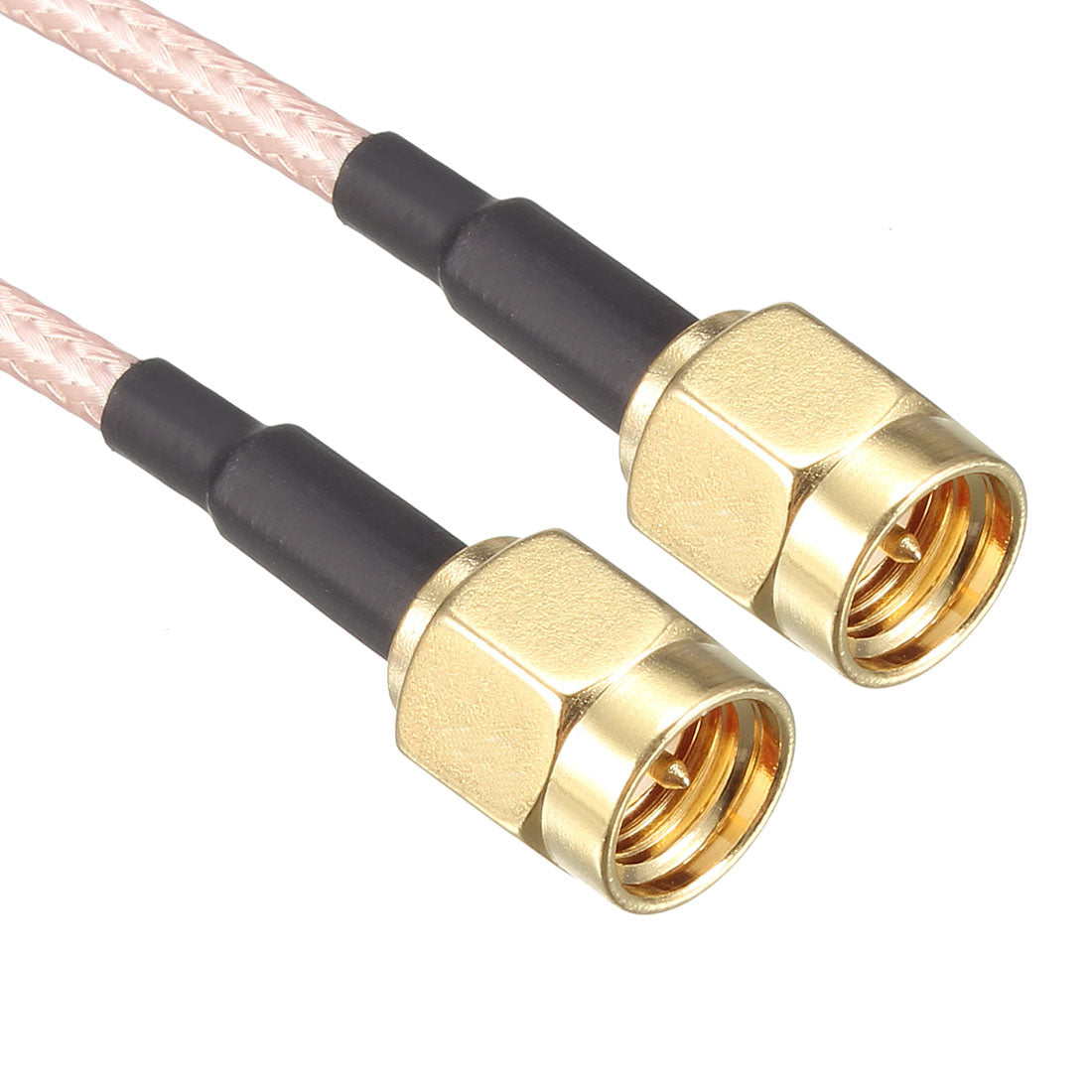 uxcell Uxcell RF Coaxial Cable Connection Coax Wire RG-178 SMA Male to SMA Male 10cm 2pcs