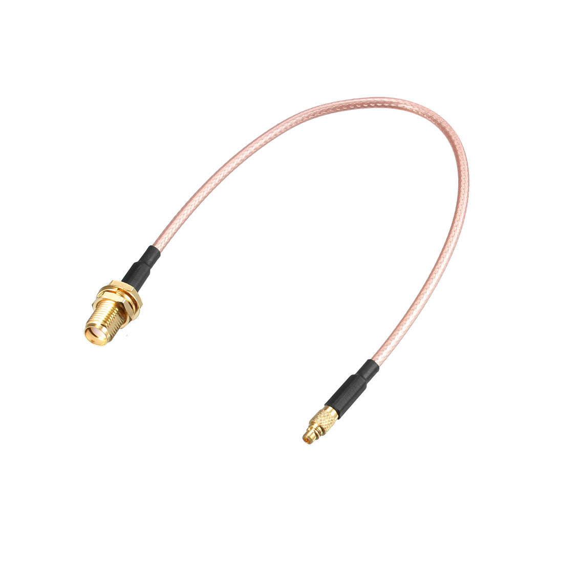 uxcell Uxcell RF Koaxialkabel Draht RG-316, MMCX-J Stecker auf SMA-KY Buchse 20cm