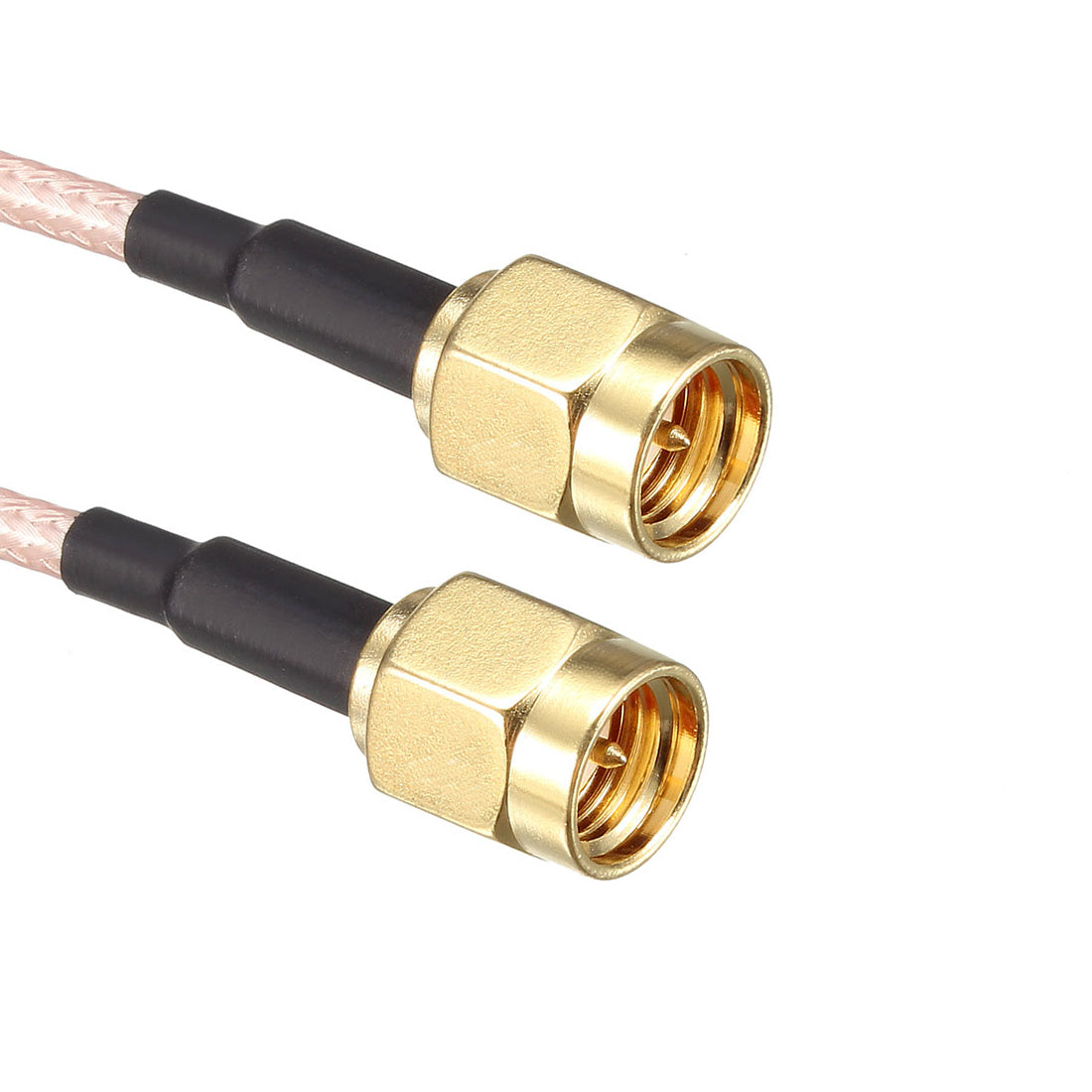 uxcell Uxcell 2Stk. RF koaxiales Kabel Verbinder Koaxialleitung RG-316 SMA Stecker zum SMA Stecker 20cm