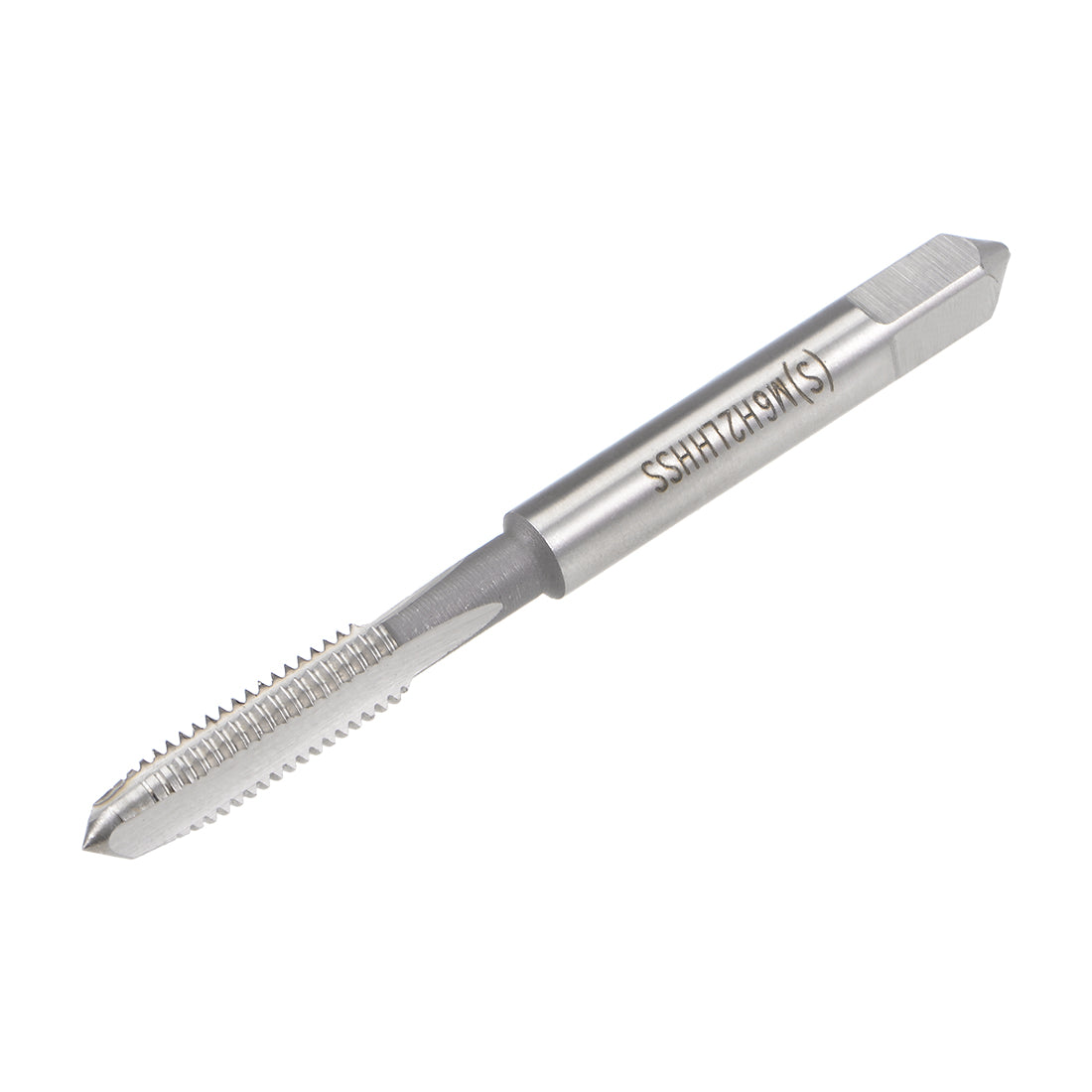 uxcell Uxcell Metric Machine Tap Left M6 Thread 1 Pitch H2 Accuracy 3 Flutes High Speed Steel