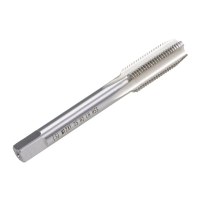 Harfington Uxcell Metric Machine Tap Left M12 Thread 1.25 Pitch H2 4 Flutes High Speed Steel