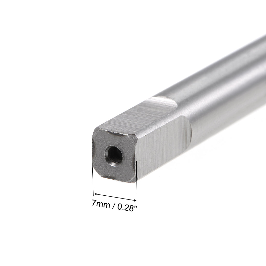 uxcell Uxcell Metric Machine Tap Left M12 Thread 1 Pitch H2 4 Flutes High Speed Steel