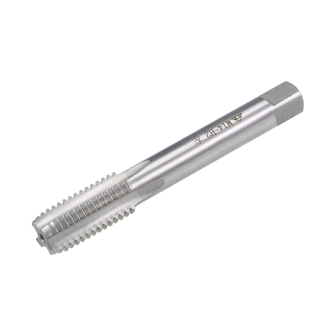 uxcell Uxcell Metric Machine Tap Left M14 Thread 2 Pitch H2 4 Flutes High Speed Steel