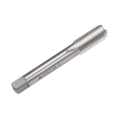 Harfington Uxcell Metric Machine Tap Left M14 Thread 1.5 Pitch H2 4 Flutes High Speed Steel