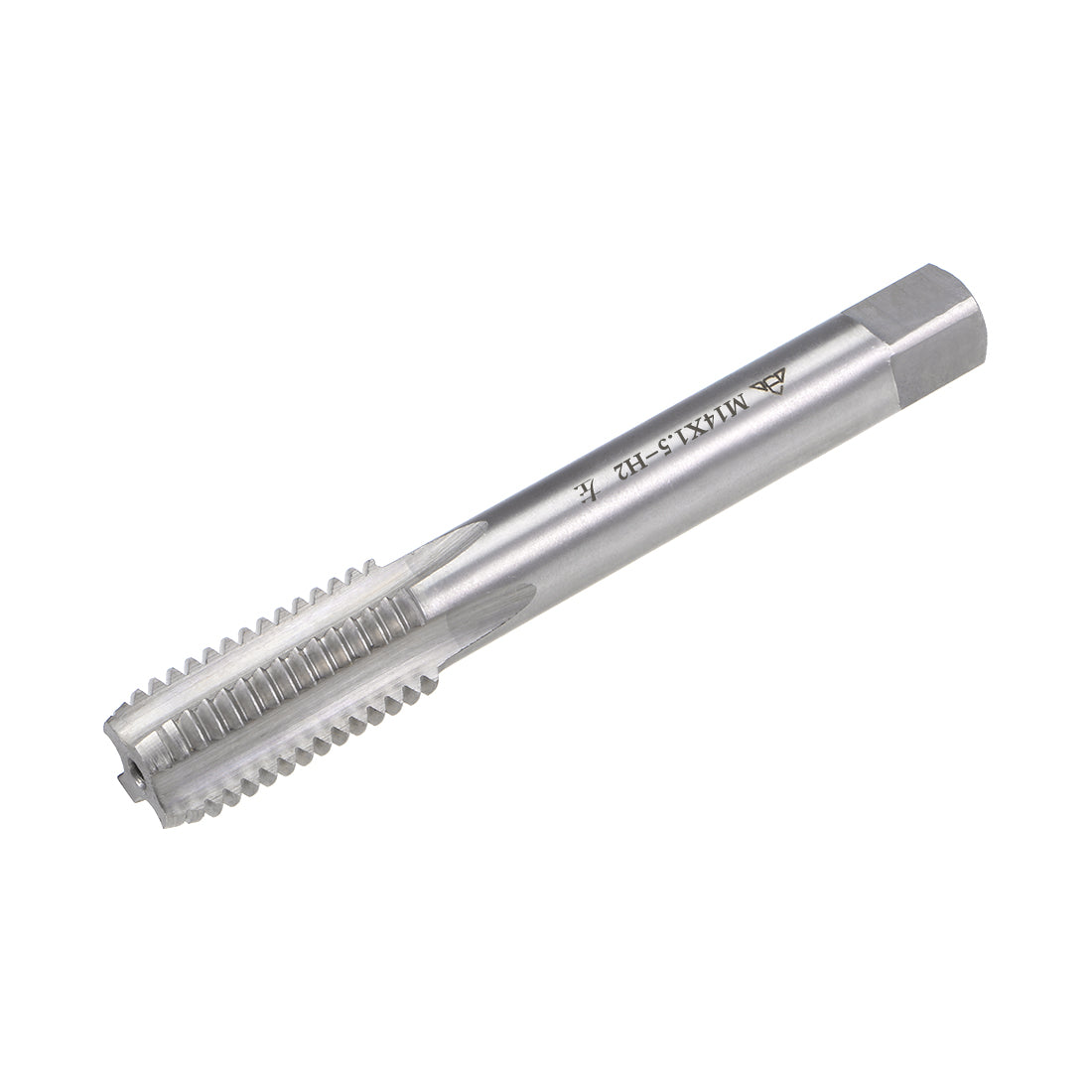 uxcell Uxcell Metric Machine Tap Left M14 Thread 1.5 Pitch H2 4 Flutes High Speed Steel