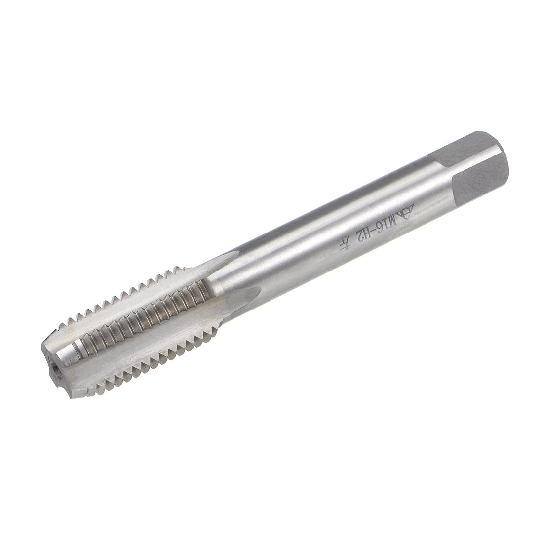 uxcell Uxcell Metric Machine Tap Left M16 Thread 2 Pitch H2 4 Flutes High Speed Steel