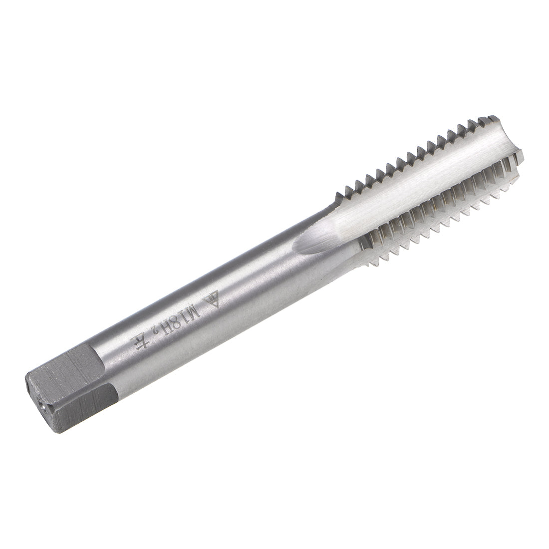 uxcell Uxcell Metric Machine Tap Left M18 Thread 2.5 Pitch H2 4 Flutes High Speed Steel