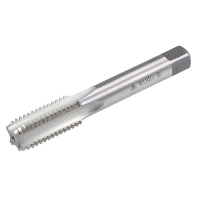 Harfington Uxcell Metric Machine Tap Left M18 Thread 2.5 Pitch H2 4 Flutes High Speed Steel