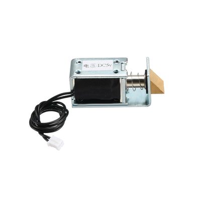 Harfington Uxcell DC5V Push Type Electromagnetic Solenoid Lock, Open Frame, for Electirc Door Lock