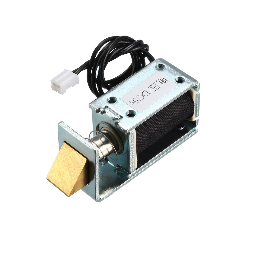 uxcell Uxcell DC5V Push Type Electromagnetic Solenoid Lock, Open Frame, for Electirc Door Lock