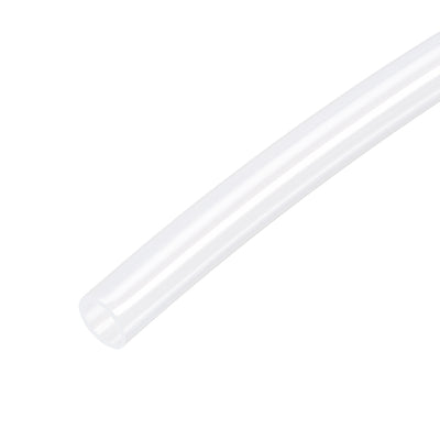 Harfington Uxcell Nylon Tubing,6mm ID x 8mm OD,3.28Ft Length,Fuel Line Plastic Tubing,Pneumatic Hose Tube,for Air Brake System Or Fluid Transfer,Translucent