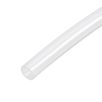 Harfington Uxcell Nylon Tubing,10mm ID x 12mm OD,3.28Ft Length,Fuel Line Plastic Tubing,Pneumatic Hose Tube,for Air Brake System Or Fluid Transfer,Translucent