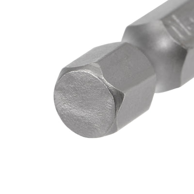 Harfington Uxcell kugelende Hex Bit Sechskantschaft magnetischer Kopf Schraubendreher S2 1/4 Inch Länge