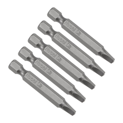 Harfington Uxcell kugelende Hex Bit Sechskantschaft magnetischer Kopf Schraubendreher S2 1/4 Inch Länge