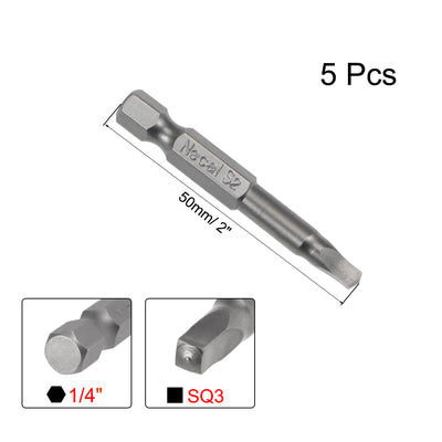 Harfington Uxcell kugelende Hex Bit Sechskantschaft magnetischer Kopf Schraubendreher S2 1/4 Inch Länge