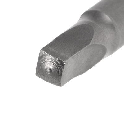 Harfington Uxcell kugelende Hex Bit Sechskantschaft magnetischer Kopf Schraubendreher S2 1/4 Inch Länge