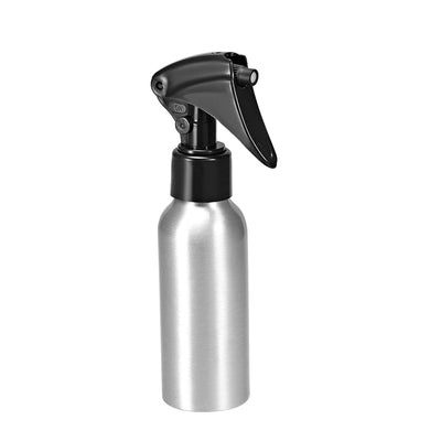 Harfington Uxcell 4oz/120ml Aluminium Spray Bottle with Fine Mist Sprayer, Empty Refillable Container Travel Bottle