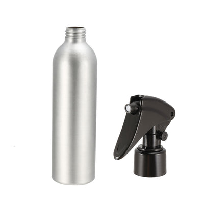 Harfington Uxcell 8.5oz/250ml Aluminium Spray Bottle with Fine Mist Sprayer, Empty Refillable Container Travel Bottle