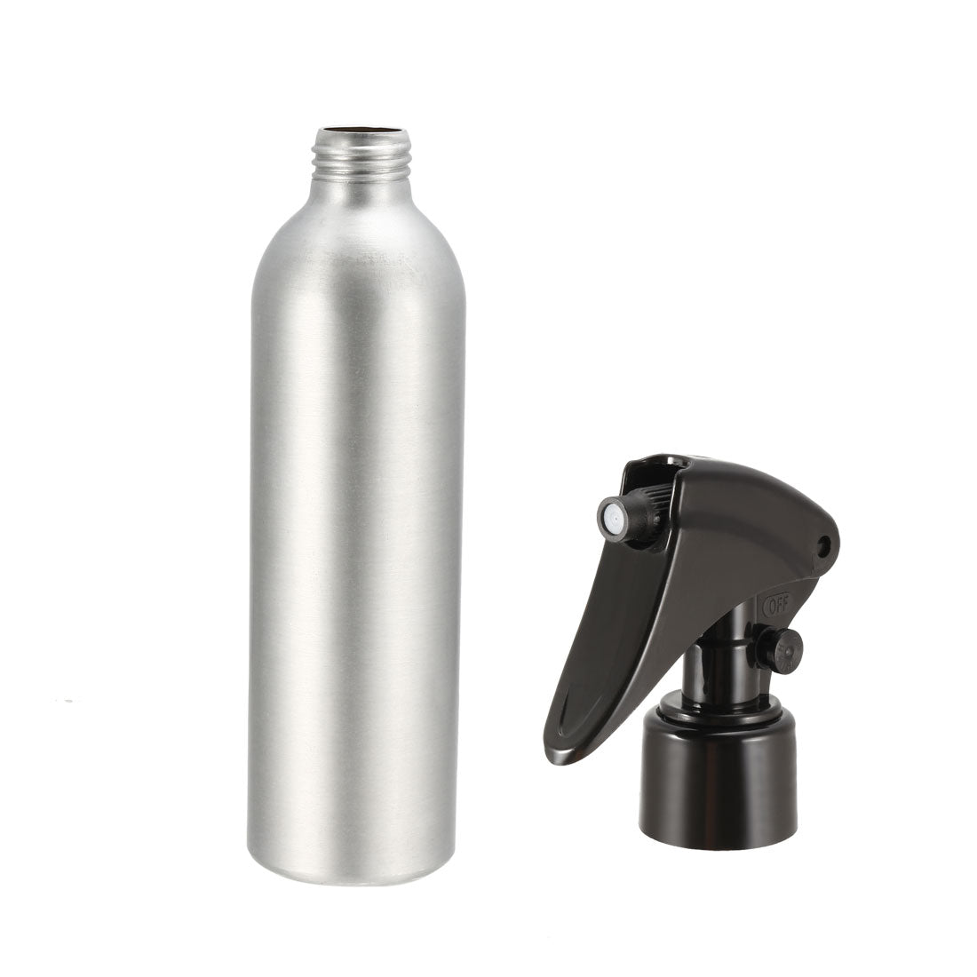 uxcell Uxcell 2pcs 8.5oz/250ml Aluminium Spray Bottle with Fine Mist Sprayer, Empty Refillable Container Travel Bottle