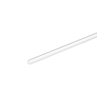 Harfington Uxcell 4mm Dia 20" Long Acrylic Round Rod,Clear Acrylic rods PMMA Bars