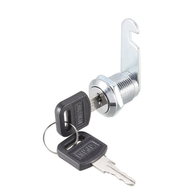 Harfington Uxcell Cam Lock 20mm Cylinder Length Fit Up to 1/2-inch Thick Panel Keyed Alike 4Pcs