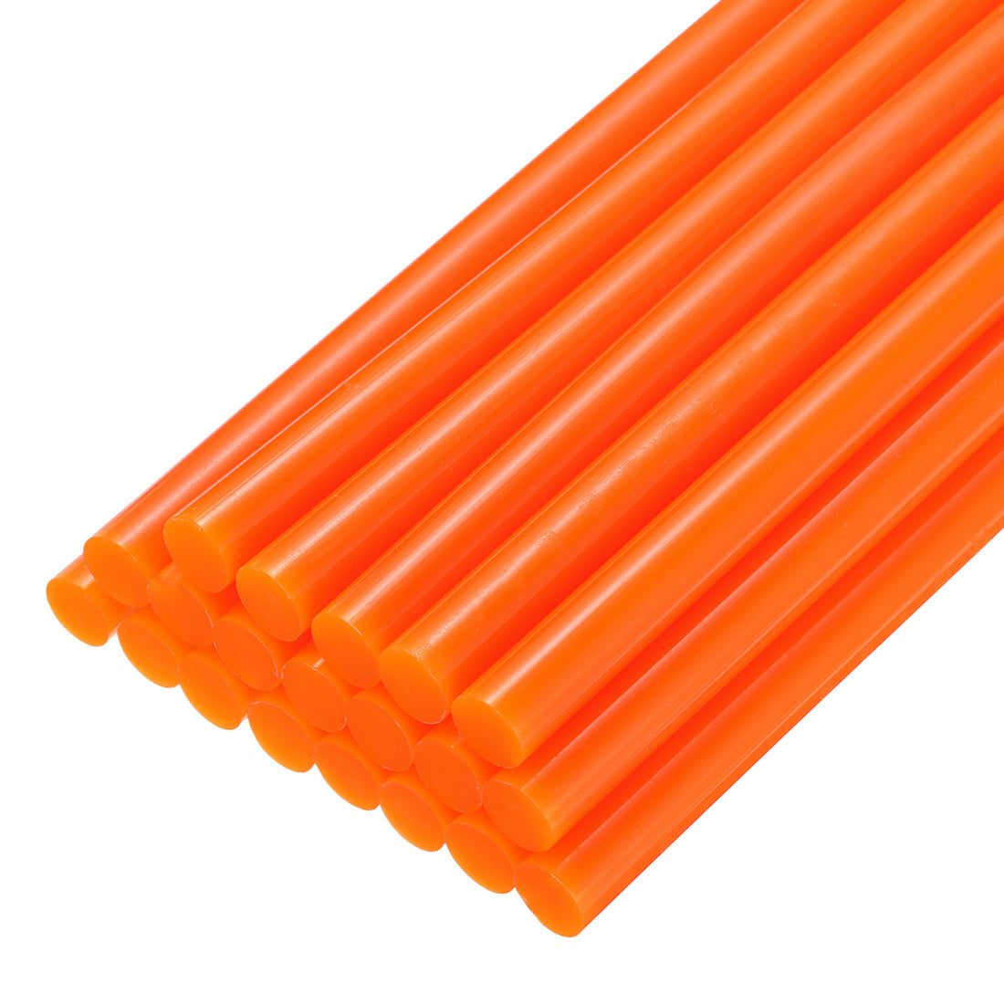 uxcell Uxcell Hot Melt Glue Gun Sticks, 250mm Long x 11mm Diameter,Compatible with Most Glue Guns, Perfect for DIY Craft Projects and Sealing,Orange,20pcs