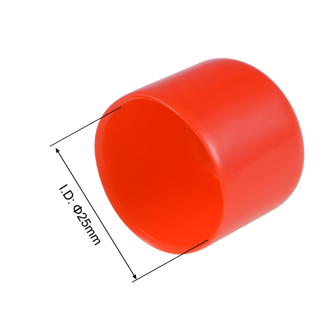 uxcell Uxcell Rubber End Caps Vinyl Round Bolt Cap Cover Screw Thread Protectors