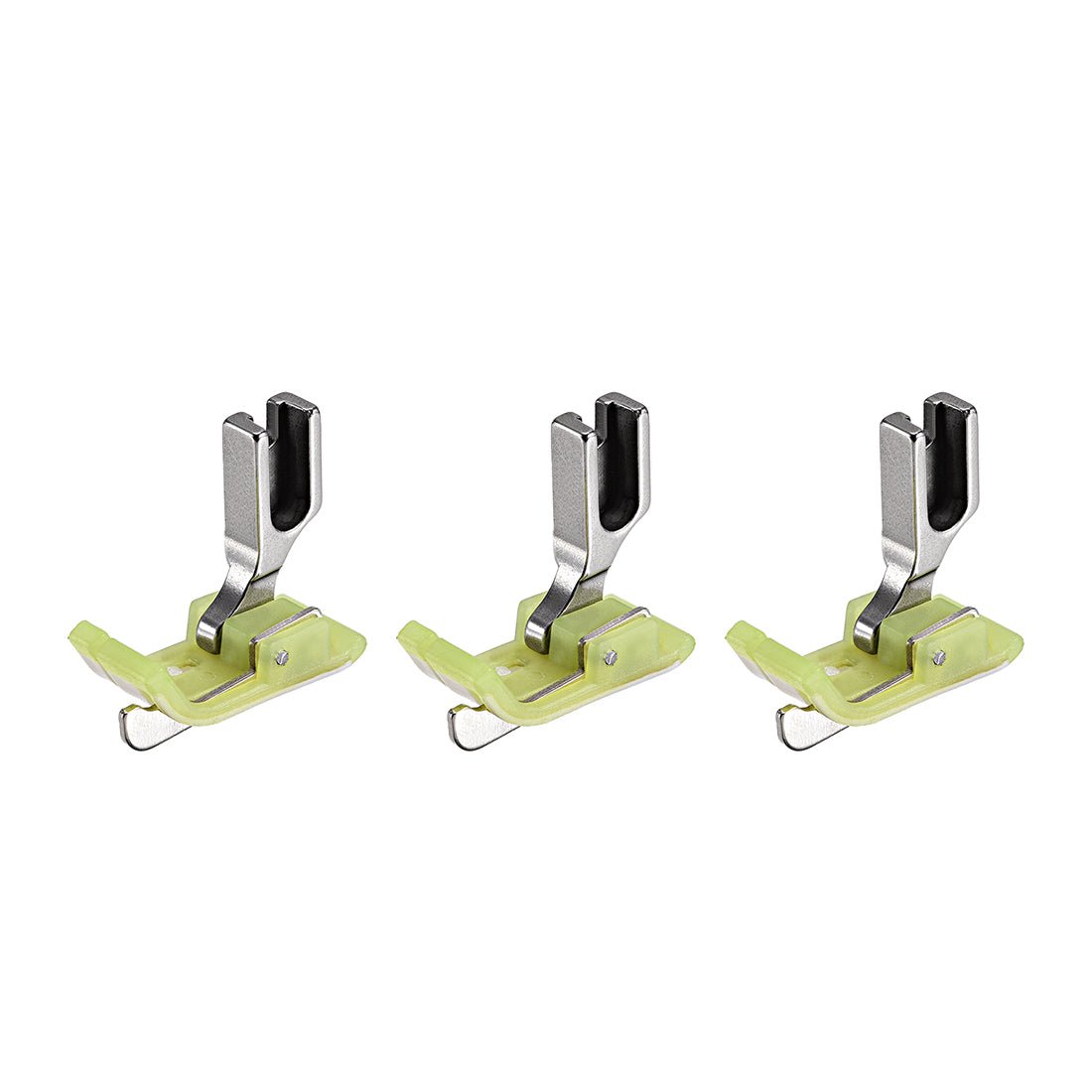 uxcell Uxcell #SP-18 Industrial Sewing Machine Hinged Presser Foot with Right Guide 1/4" (6mm) Green 3pcs