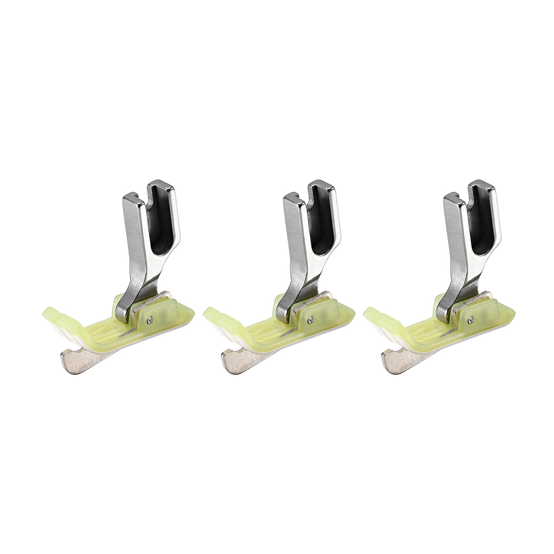 uxcell Uxcell #SP-18 Industrial Sewing Machine Hinged Presser Foot with Right Guide 1/8" (3mm) Green 3pcs