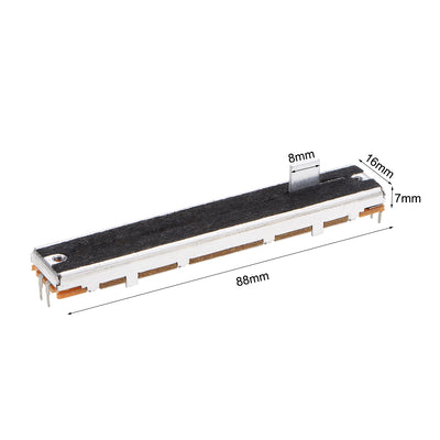 Harfington Uxcell Mischpult mit variablen Widerständen und Potentiometer an der geraden Seite 88mm-A10K-1Stk