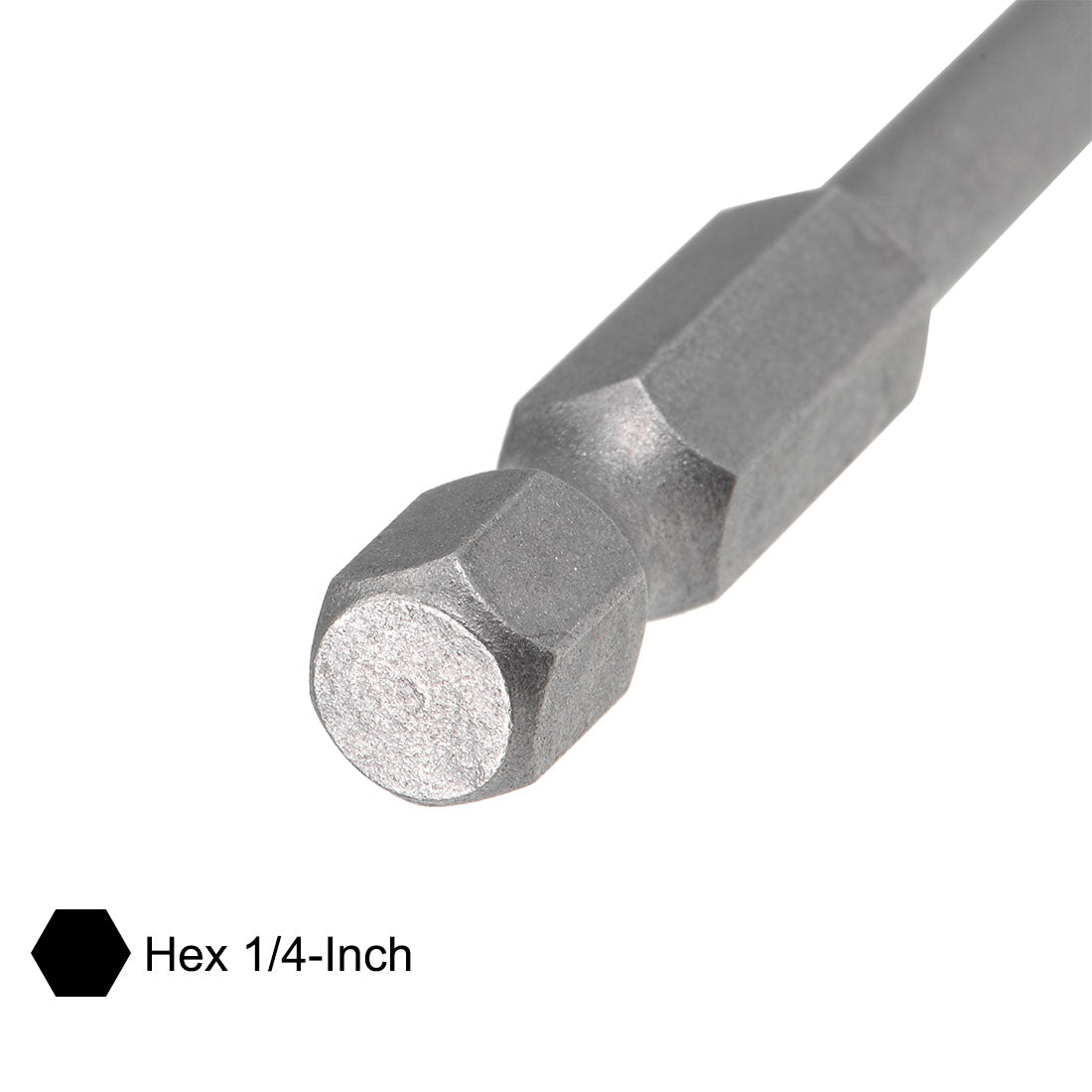 uxcell Uxcell Bits Satz Sechskantschaft magnetisch Schraubendreherbit S2 Schraubenzieher Satz Werkzeug Inch Länge 5 Stücke 1/4 * 2,5-6 MM * 100mm