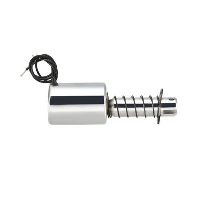 Harfington Uxcell DC 12V 2kg 10mm Pull Type Solenoid Electromagnet Magnet Linear Motion Tubular Type