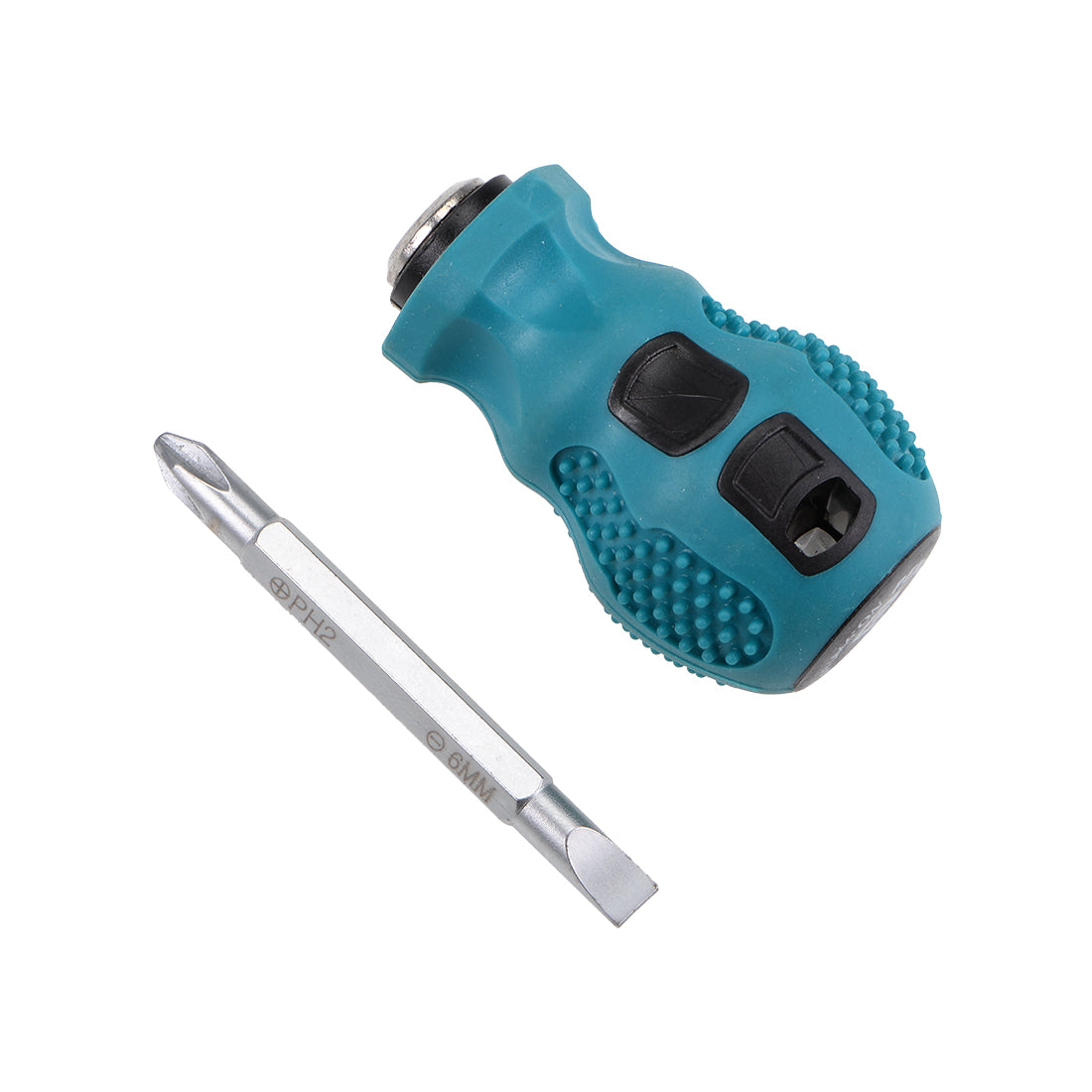 uxcell Uxcell Magnetic Screwdriver Dual Way Slotted Phillips Bits w  Comfortable Handle