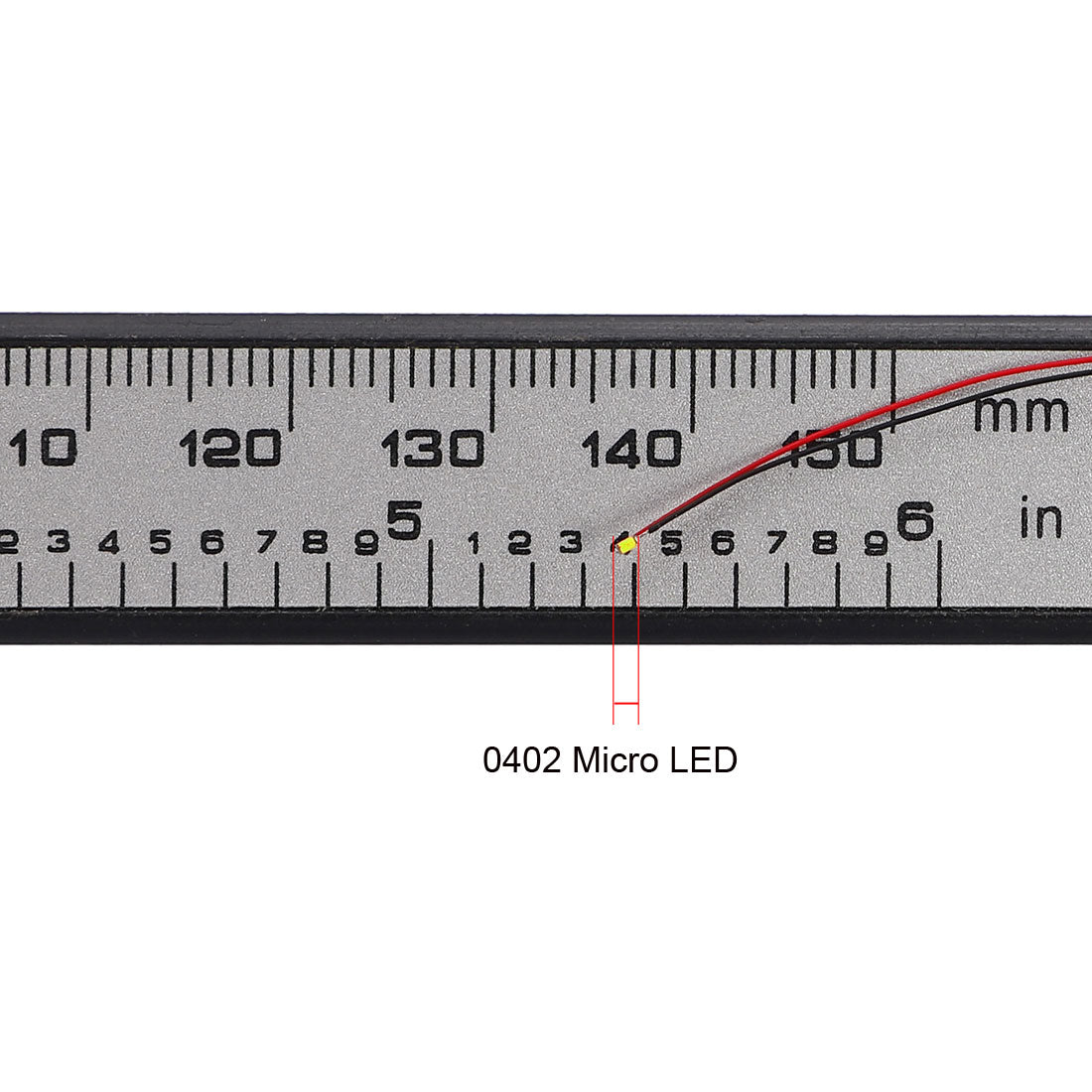 uxcell Uxcell Vorverdrahtete Surface Mounted Devices LED Leuchtdiode mit Widerstand Weiß 5 Stück